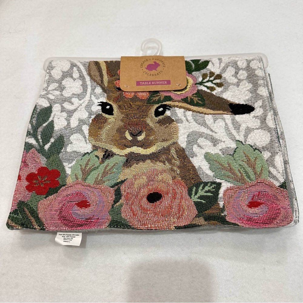 Easter Tapestry Table Runner